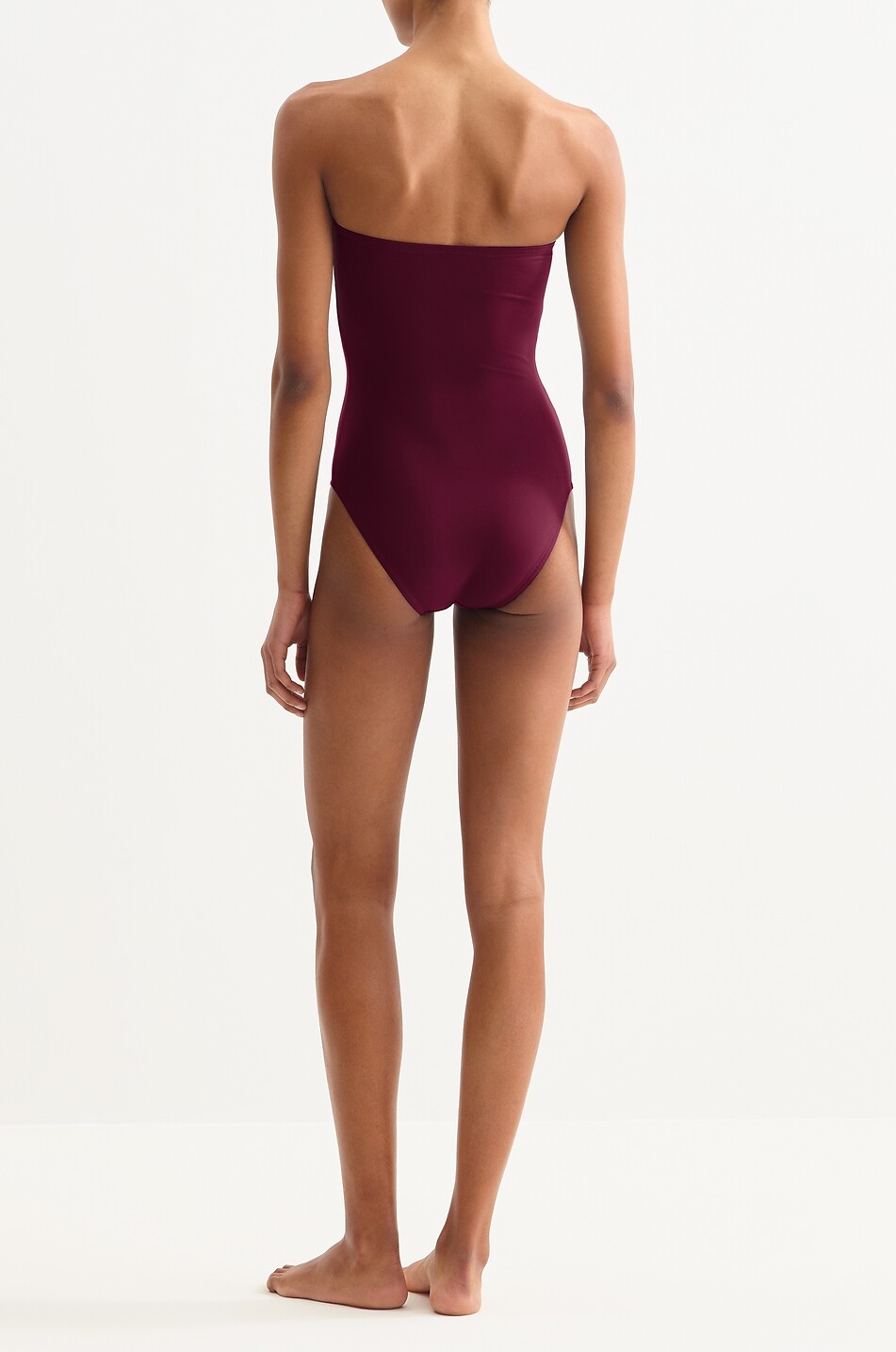 ERES Maillot de bain une pièce bustier Cassiopee Femme ROUGE FONCÉ 4