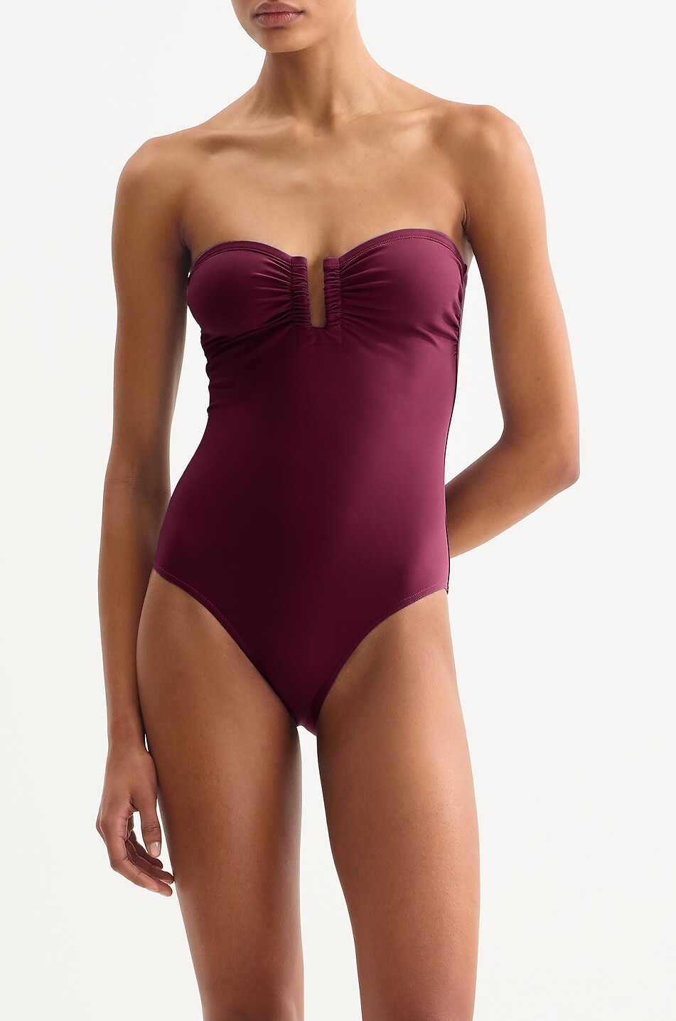 ERES Maillot de bain une pièce bustier Cassiopee Femme ROUGE FONCÉ 7