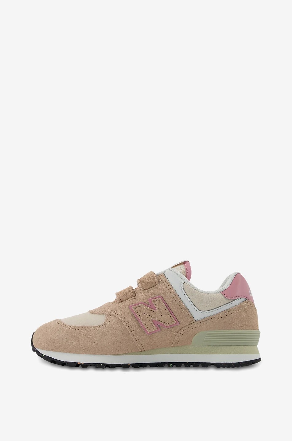 NEW BALANCE Baskets basses fille en daim 574 Fille ROSE 5