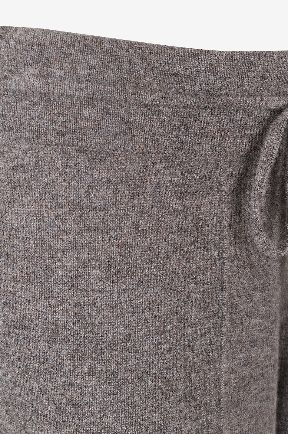 HEMISPHERE Pantalon de jogging large en maille de cachemire Femme GRIS FONCÉ 3