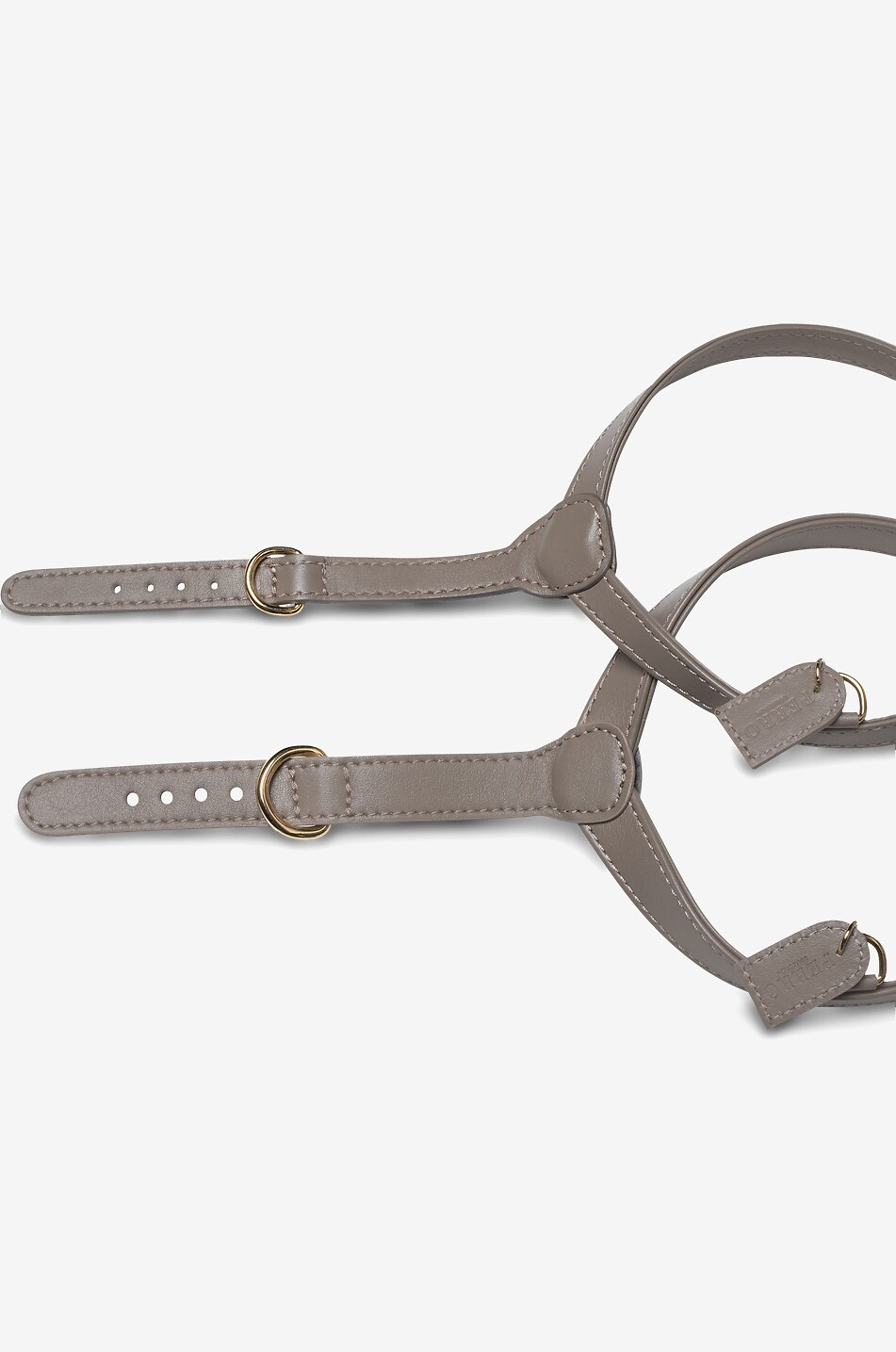 PERRO COLLECTION Harnais pour chien en cuir Maison MARRON 3