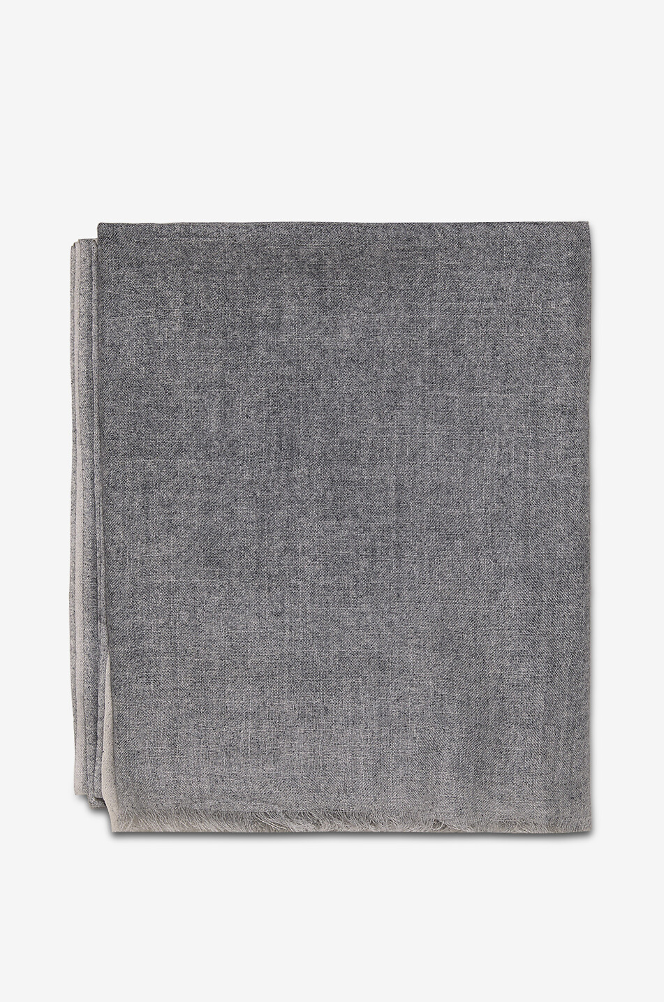 19 ANDREA'S 47 Écharpe fine tissée en cachemire Georgia Petalo Homme GRIS MOYEN 1