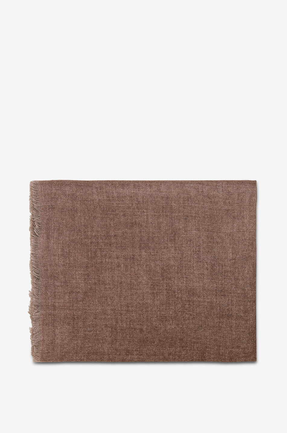 19 ANDREA'S 47 Écharpe fine tissée en cachemire Georgia Petalo Homme MARRON MOYEN 1