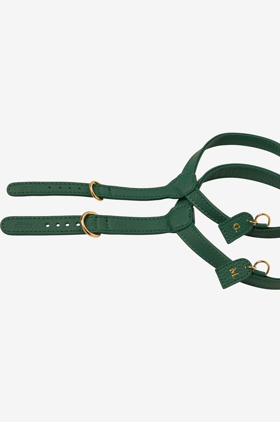 Produktbild von Staffy Leder Designer Hundegeschirr Mit Hundemotiff Voll Gepolsterte