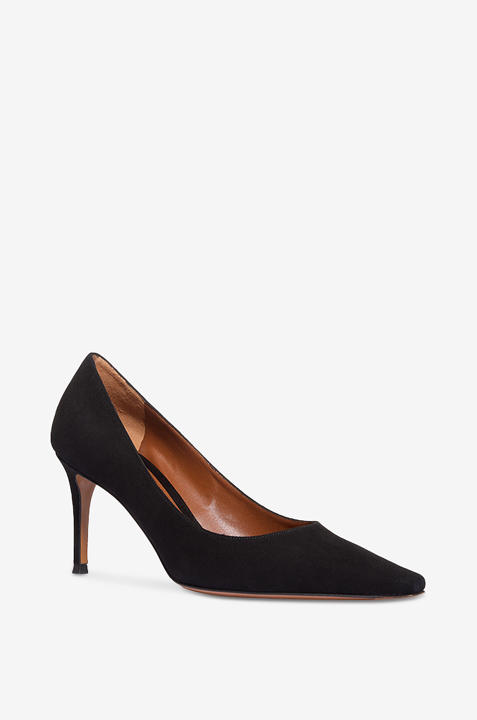 ROBERTO FESTA X BONGÉNIE Tirsa suede stiletto heels Women BLACK 1