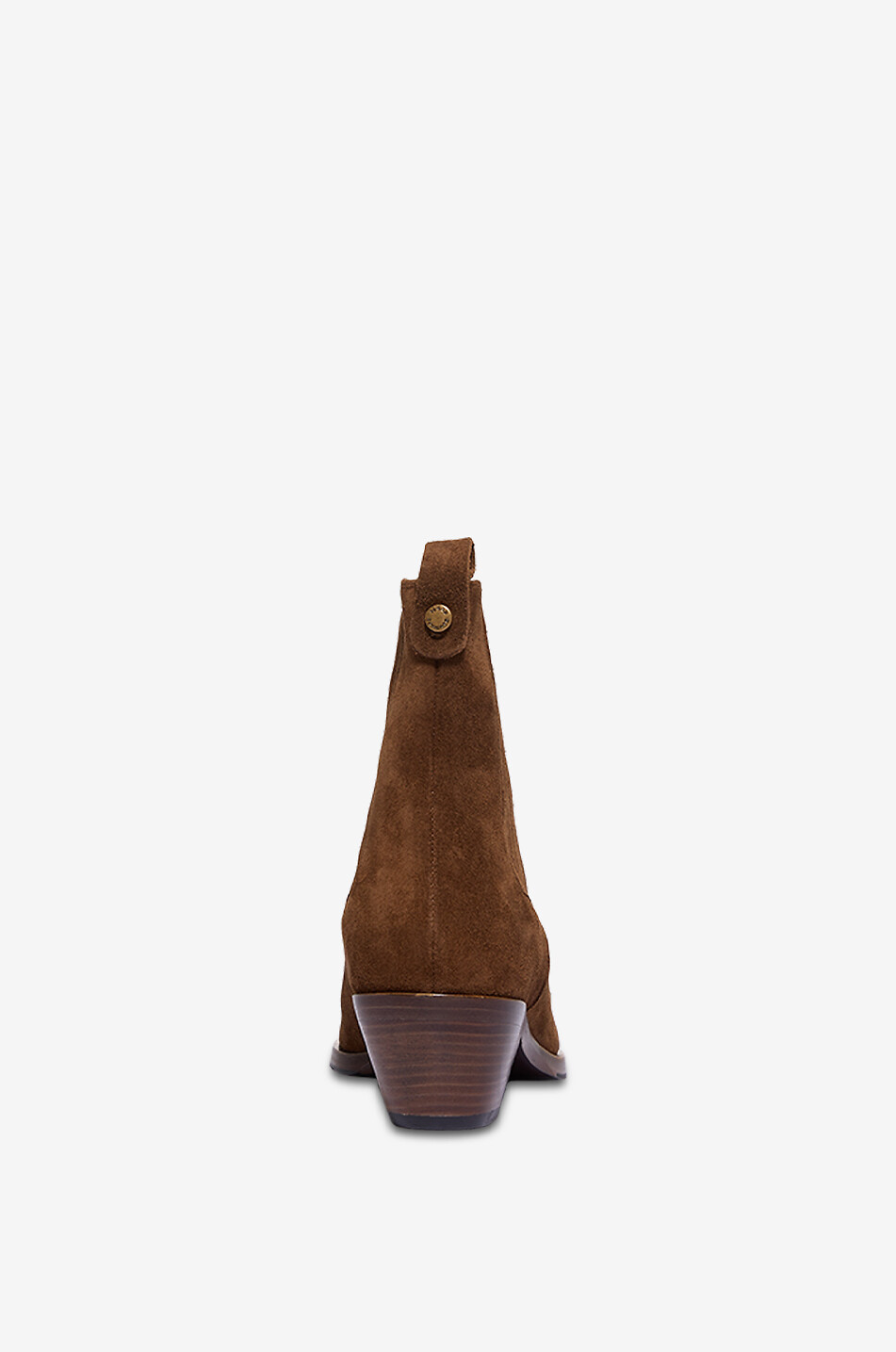 ROBERTO FESTA X BONGÉNIE Bottines en daim à talon biseauté Aurea Femme MARRON CLAIR 4