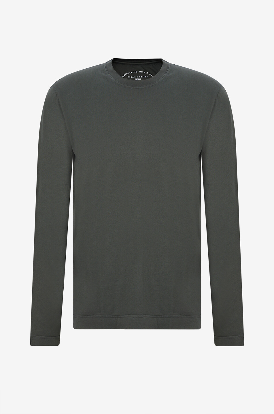 FEDELI Langarm-T-Shirt Extreme Giza Herren DUNKELGRÜN 1