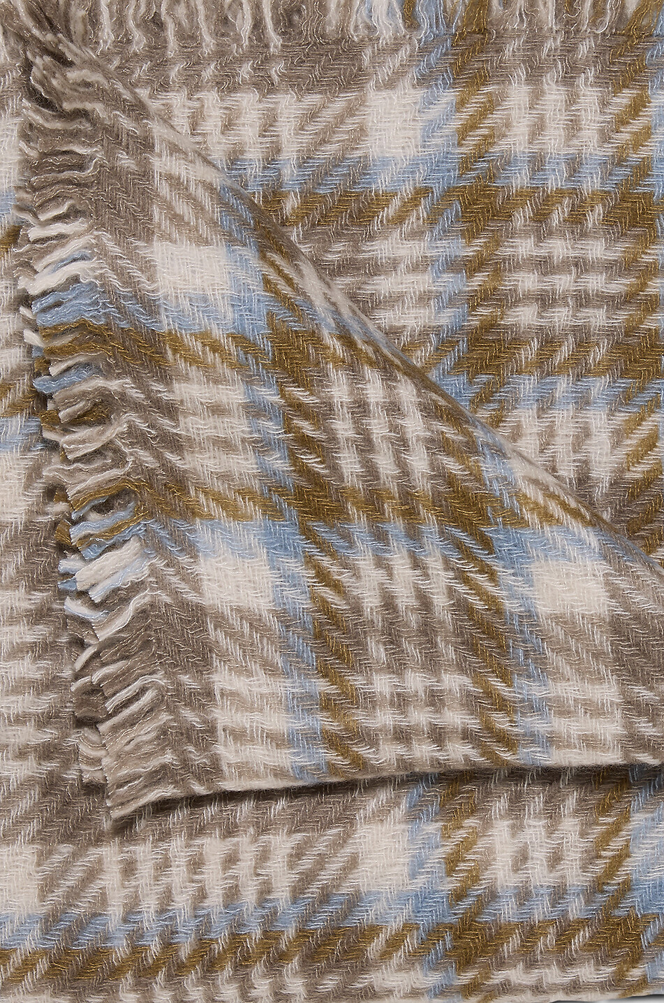 HEMISPHERE Écharpe à carreaux en cachemire et soie Naleno Femme MULTICOLORE 2