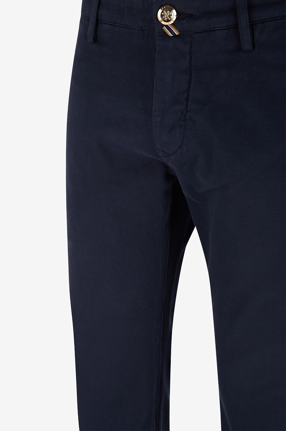 JACOB COHEN Bobby cotton and cashmere slim fit chino trousers Men DARK BLUE 4
