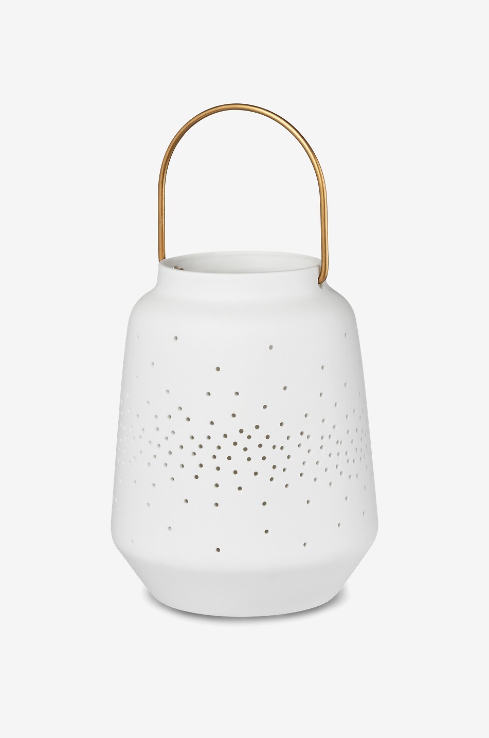 RÄDER DESIGN STORIES Lanterne miniature en porcelaine - H14 Maison BLANC 1