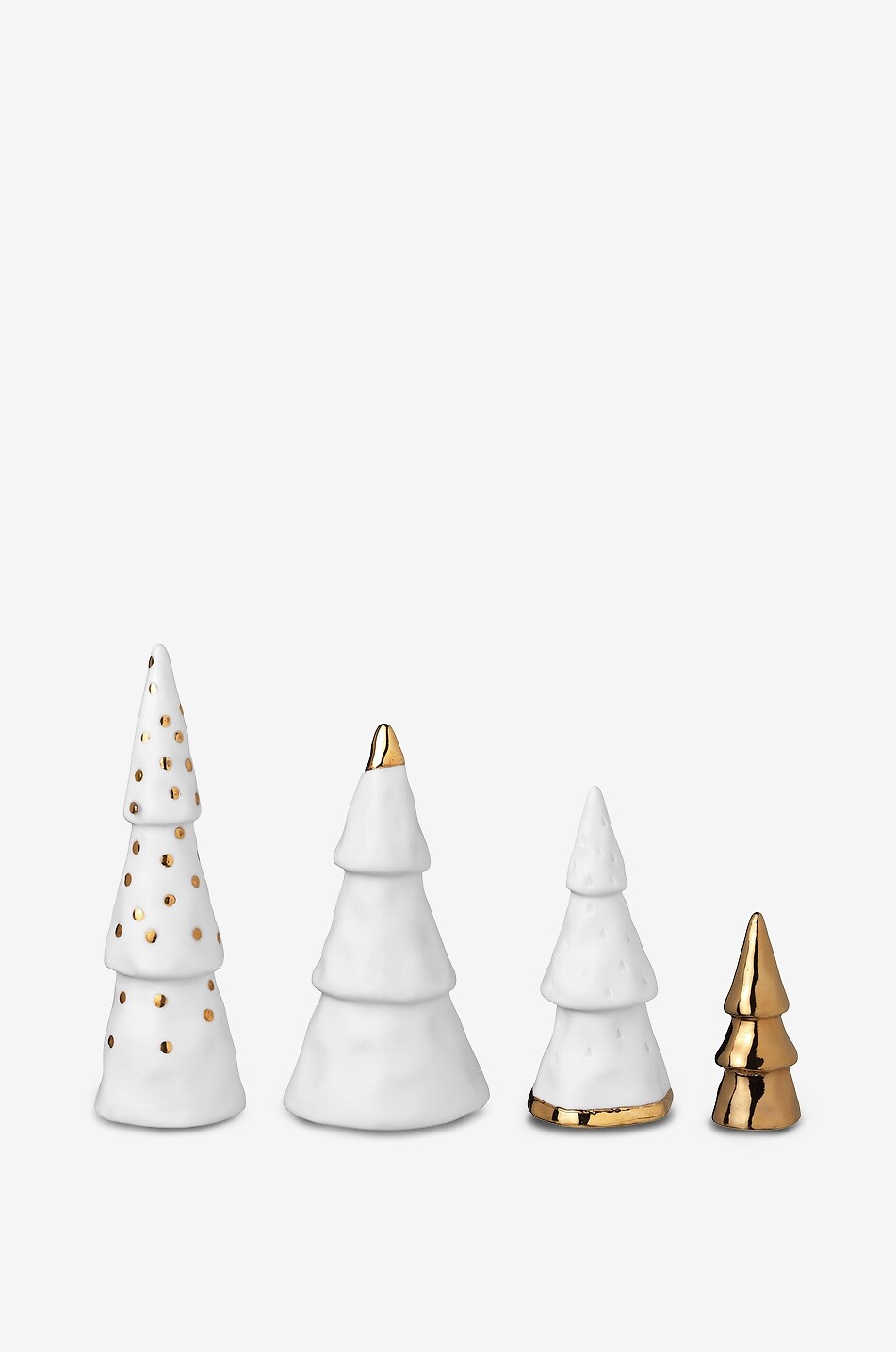 RÄDER DESIGN STORIES Four Winter Forest Gold tree decorations Home MULTI COLOURED 1 1