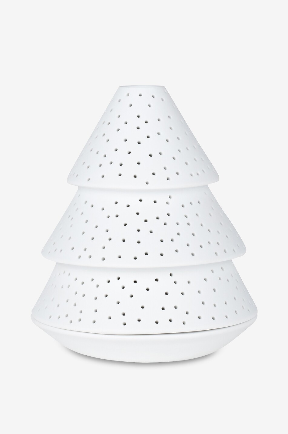 RÄDER DESIGN STORIES Sapin lumineux décoratif en verre Fir Light - H15,5 Maison BLANC 1