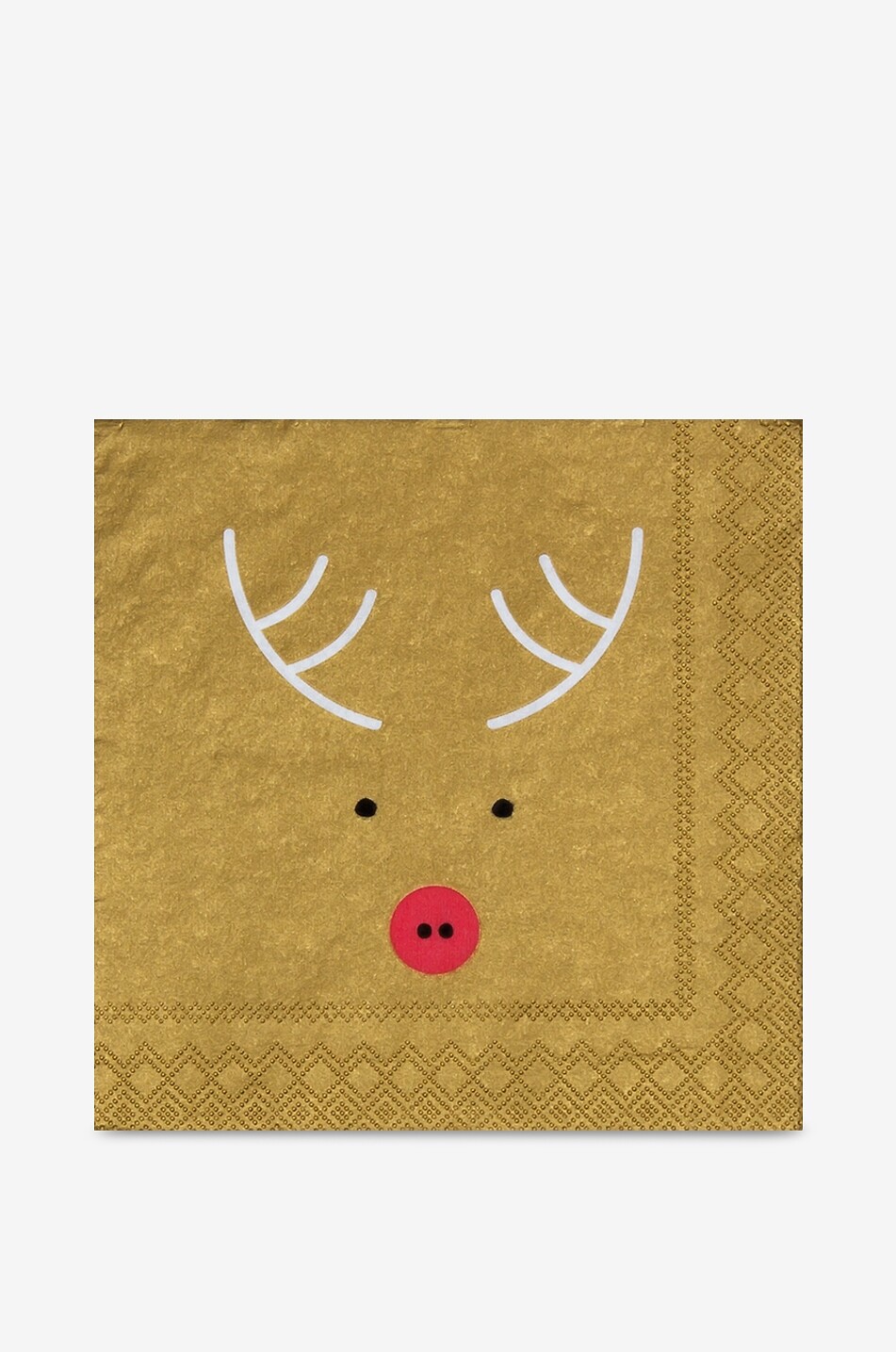 RÄDER DESIGN STORIES Serviettes cocktail motif élan - 25cm Maison MULTICOLORE 1