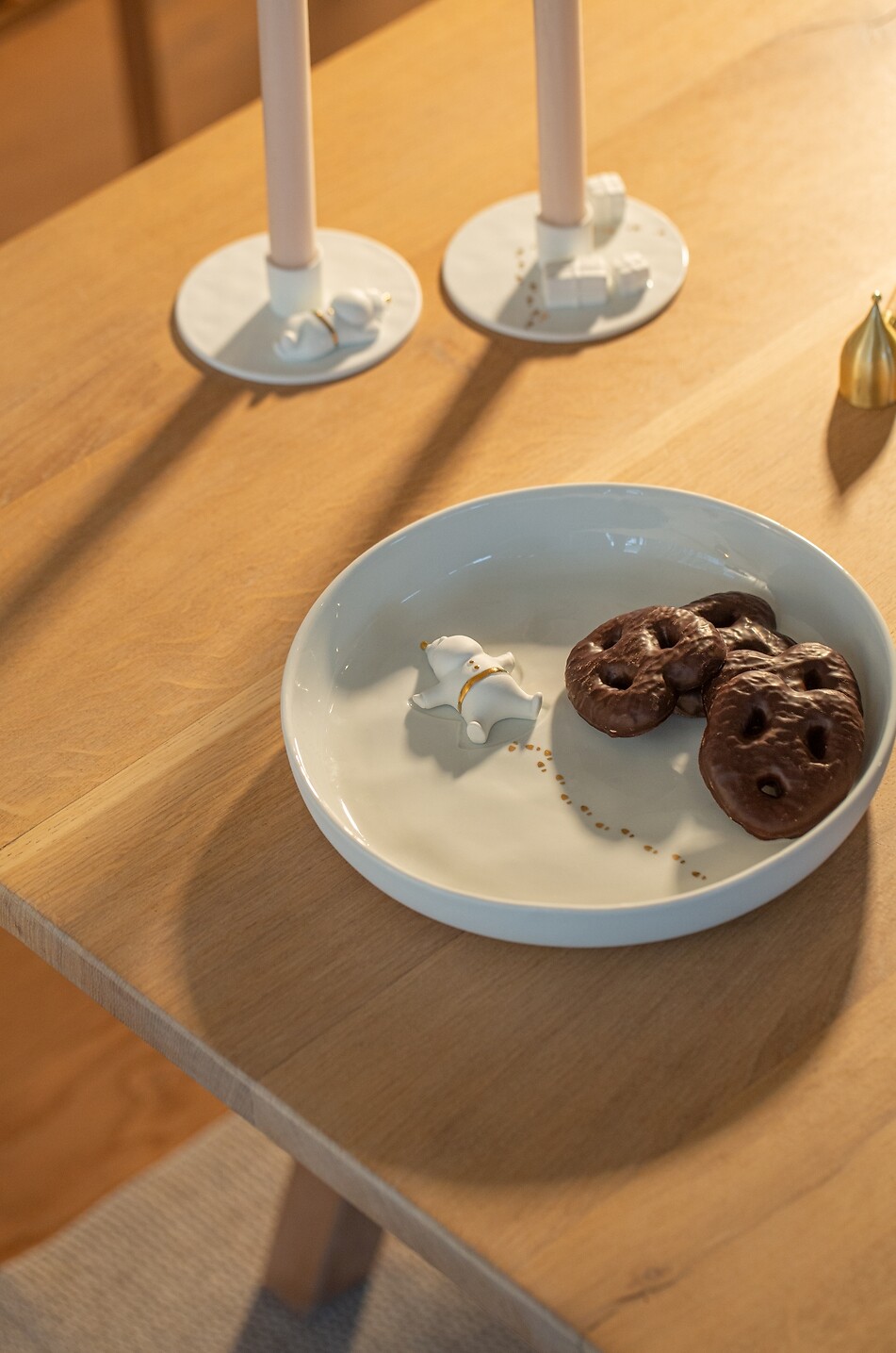 RÄDER DESIGN STORIES Bol pour service Santa Snow Angel - Dia.25cm Maison BLANC 2