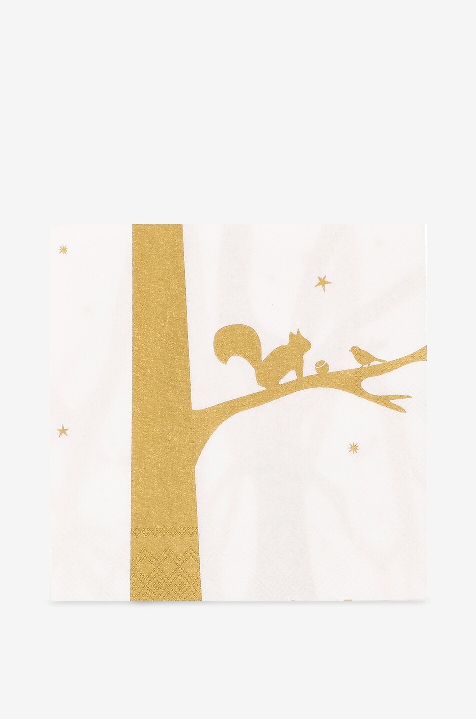 RÄDER DESIGN STORIES Edeles Cocktail-Servietten Eichhörnchen 25x25cm Squirrel Haus BUNT 1