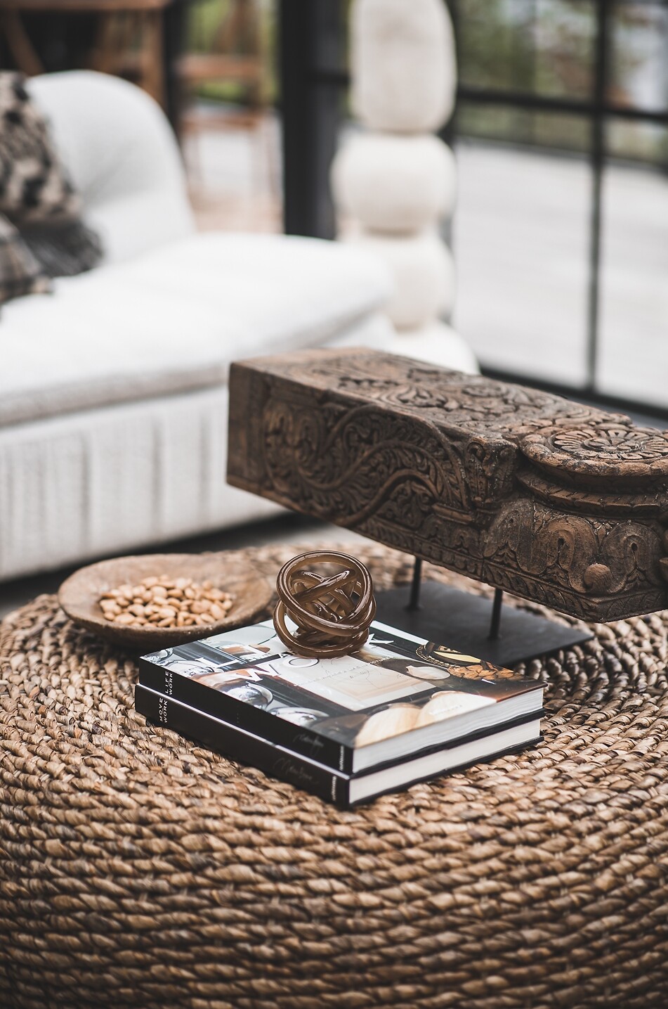 JAKOBSDALS Lyra pyramid decorative ornament Home BROWN 4