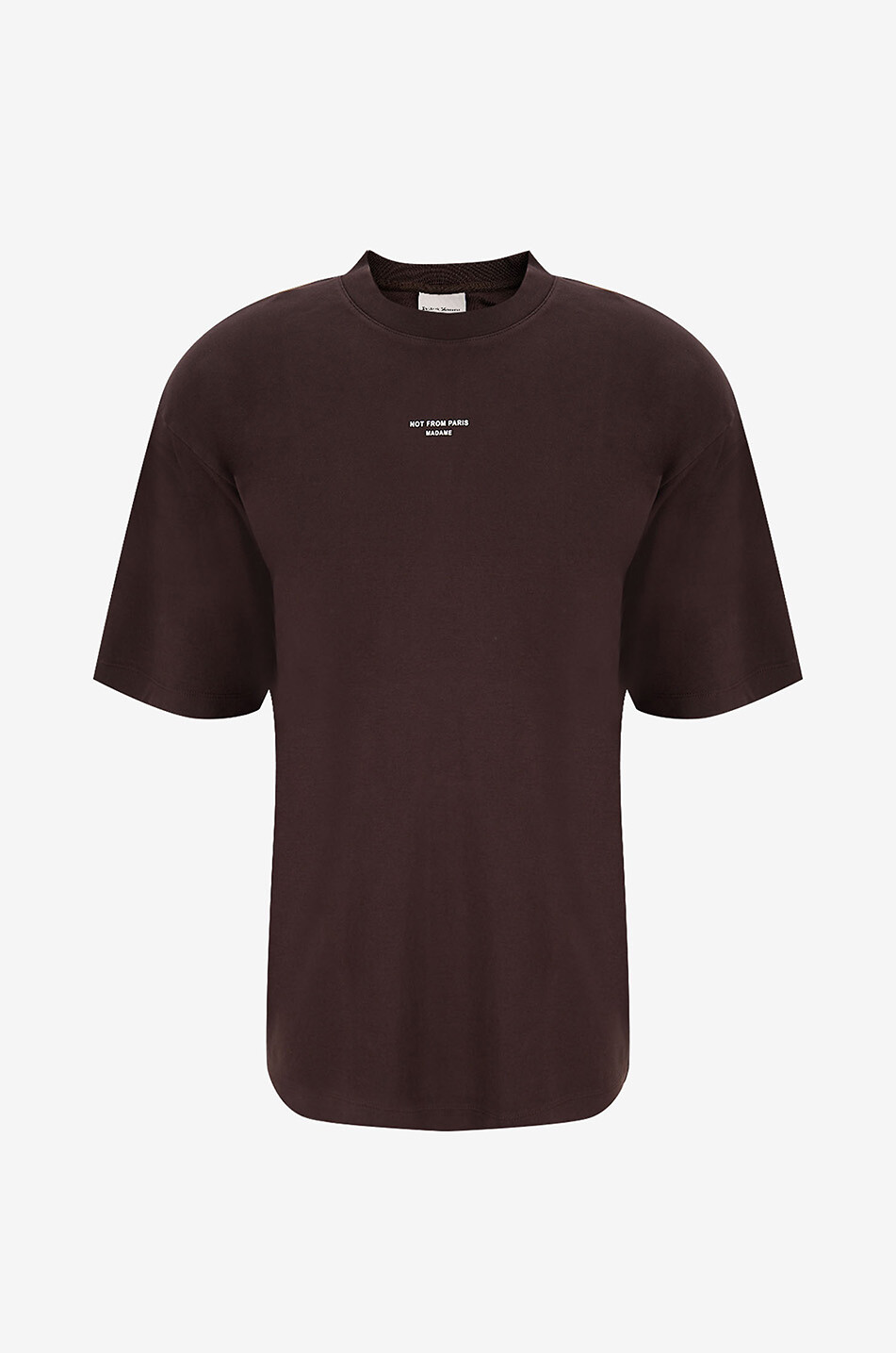 Kurzarm-T-Shirt Slogan Classique