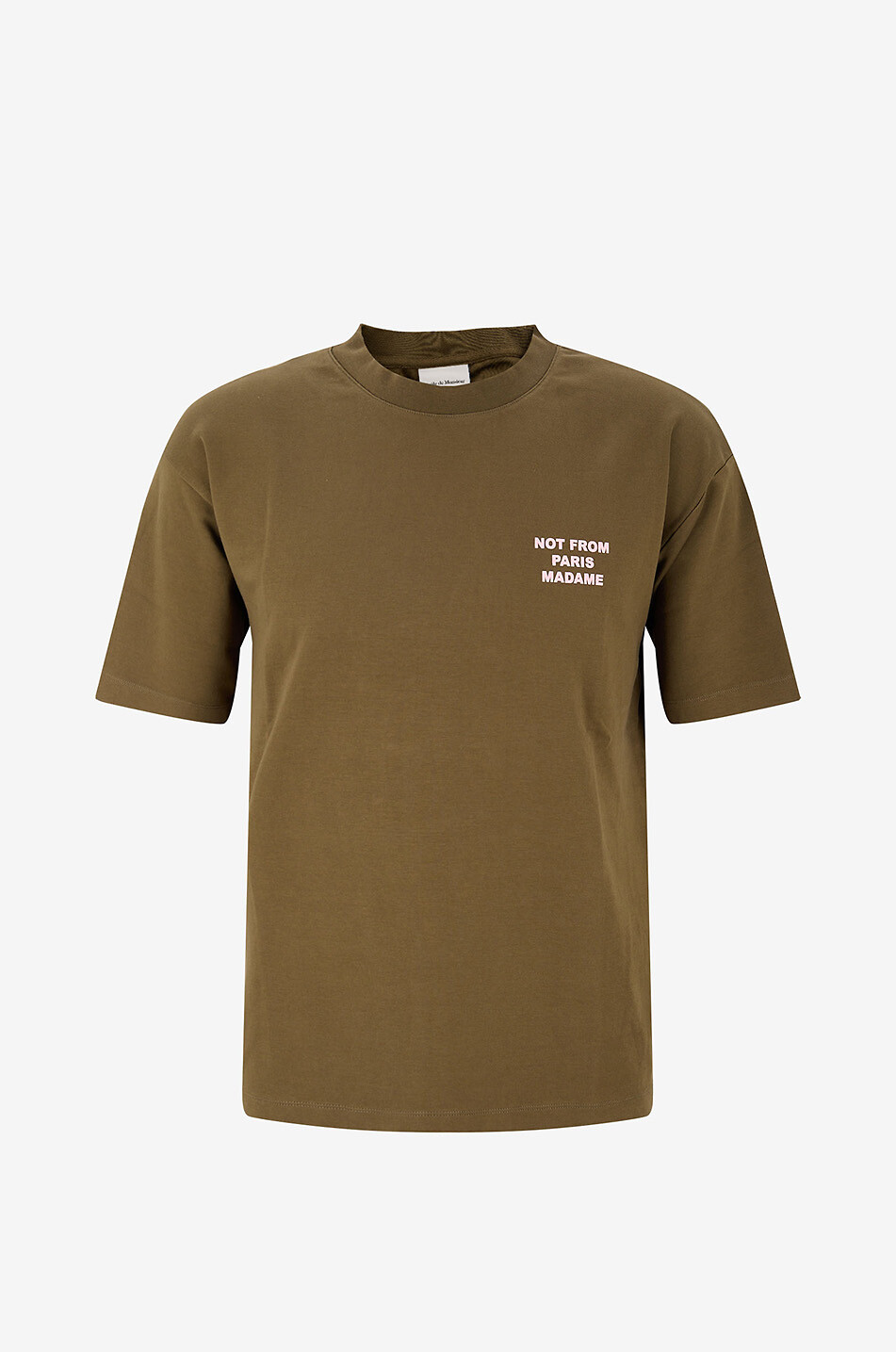 DROLE DE MONSIEUR Slogan short-sleeved T-shirt Men GREEN 1