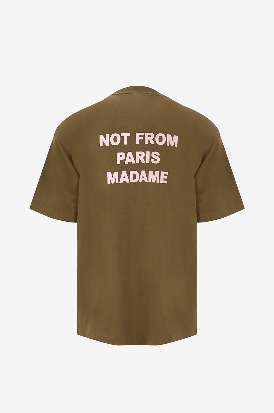 DROLE DE MONSIEUR Slogan short-sleeved T-shirt Men GREEN 2