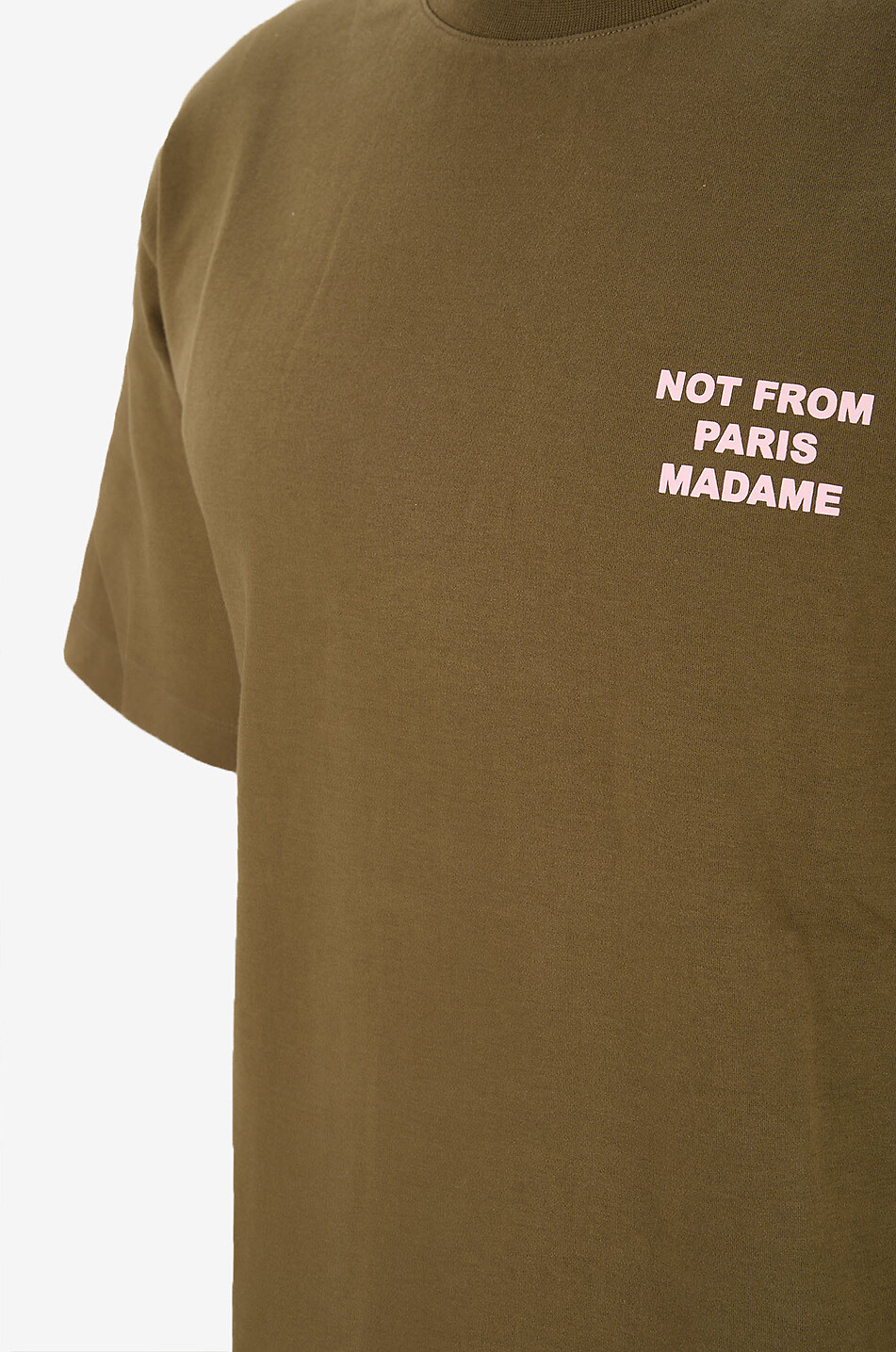 DROLE DE MONSIEUR Slogan short-sleeved T-shirt Men GREEN 3