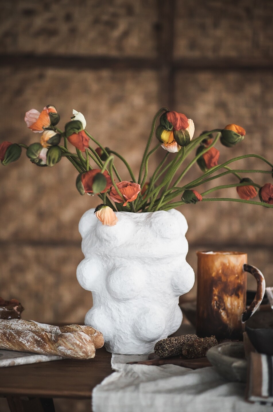 JAKOBSDALS Carafe en verre Indra Tillbringare Maison MARRON 4