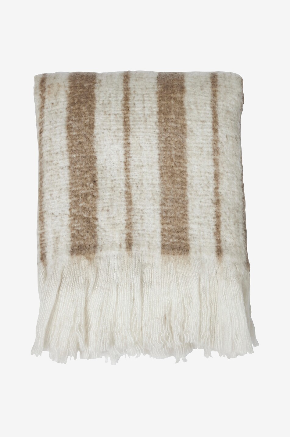 Bello mixed materials throw blanket