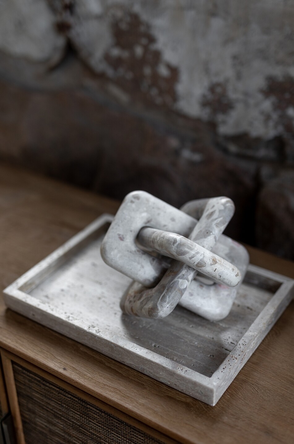 JAKOBSDALS Knot marble decorative ornament Home [akeneo-beigefonce] 6