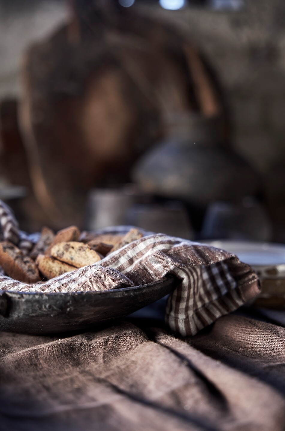 JAKOBSDALS Bol en pierre Skål 26x26x6 cm Maison NOIR 3