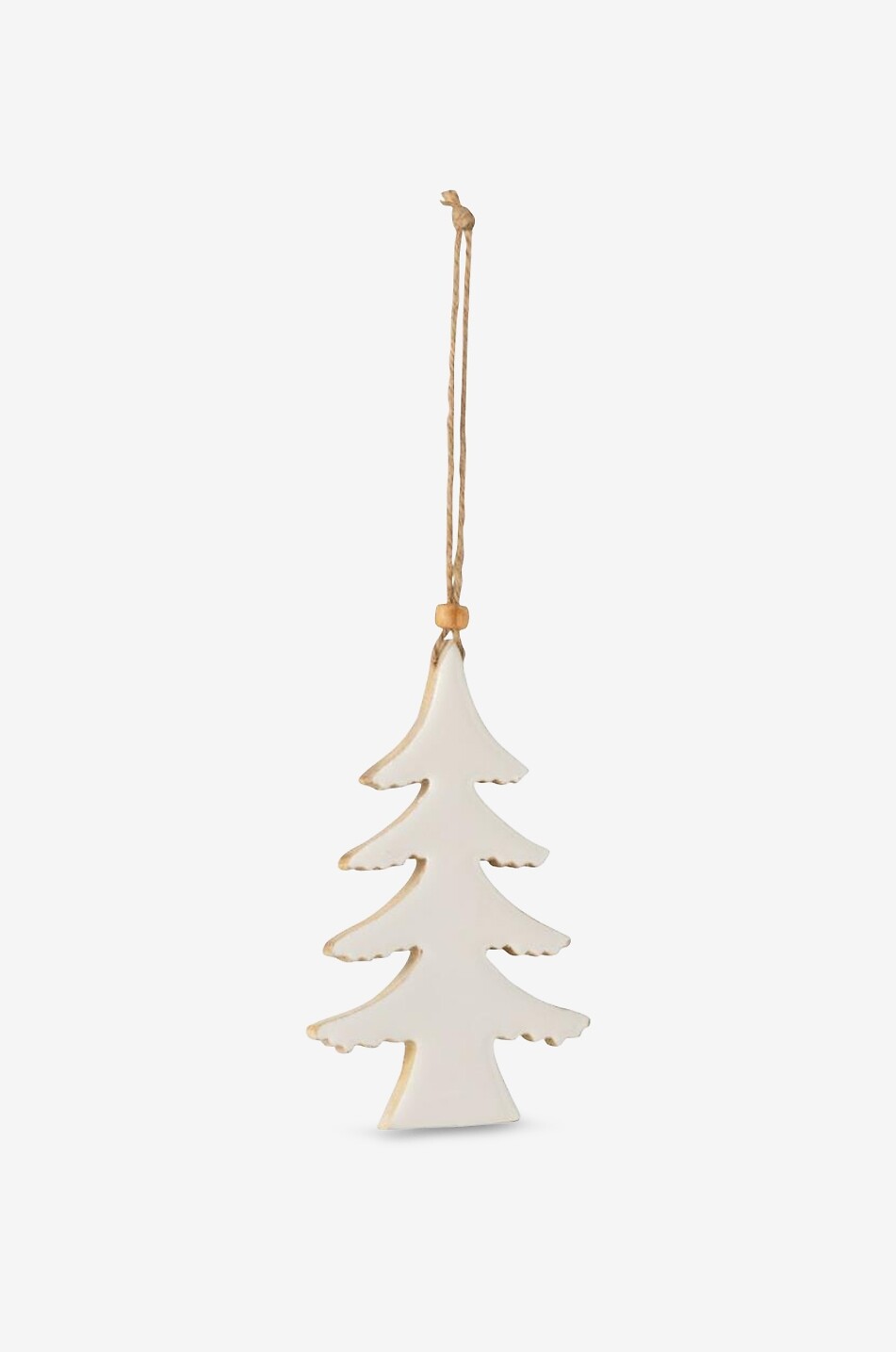 Suspended mango wood Christmas tree