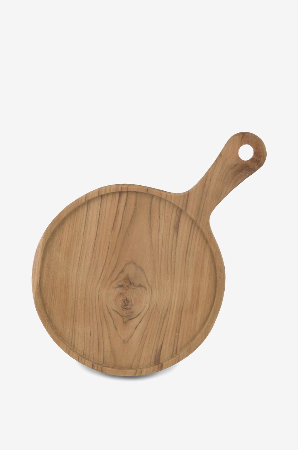 JOLIPA Round wooden cutting board Home BROWN 1