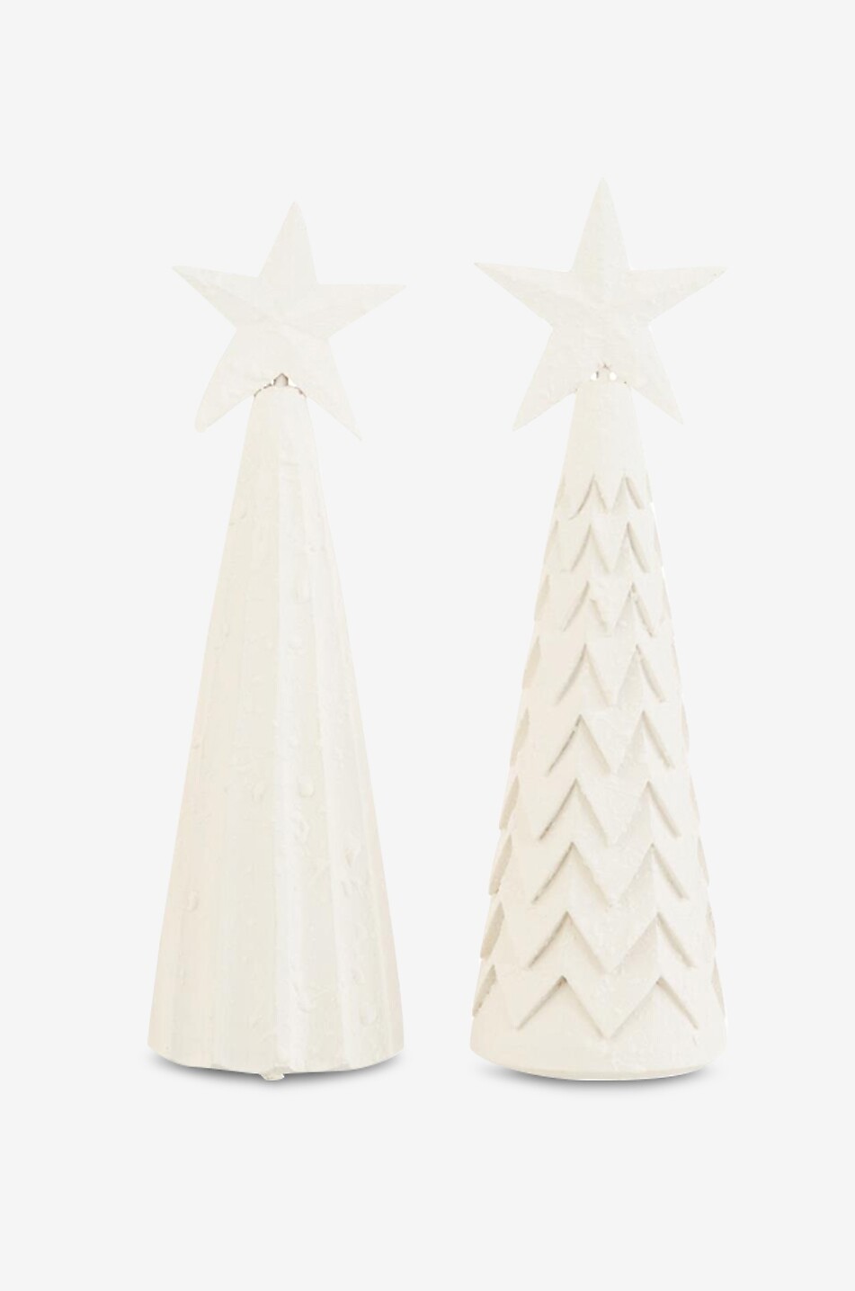 JOLIPA Holz-Weihnachtsbaum Figuren Set Premium Handwerk Haus WEISS 1