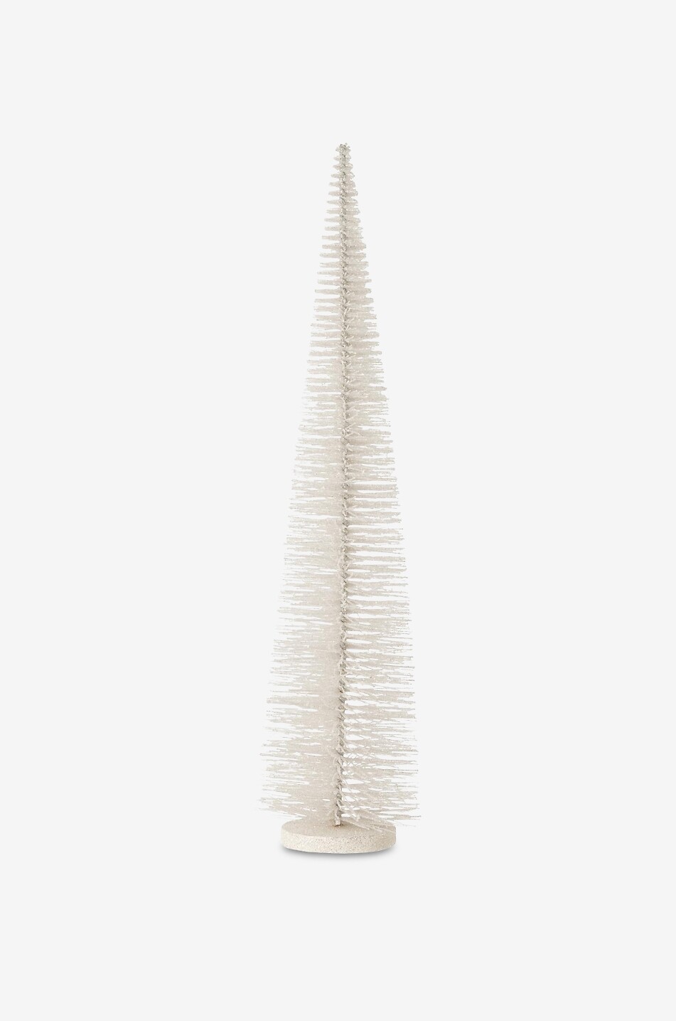 JOLIPA Dekorativer Tannenbaum mit Glitter - L Haus WEISS 1