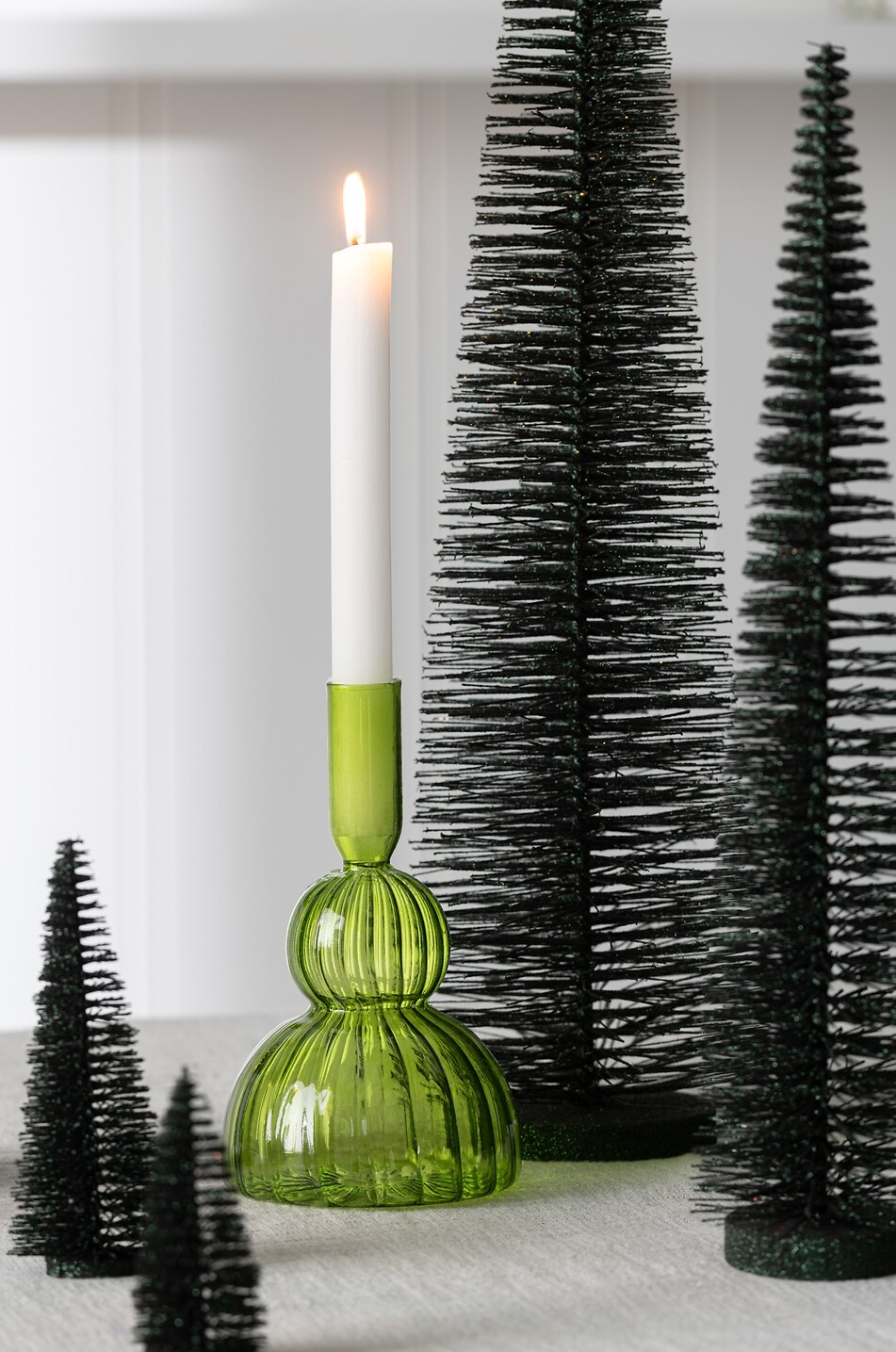 JOLIPA Glitzernder Tannenbaum - L Haus GRÜN 3