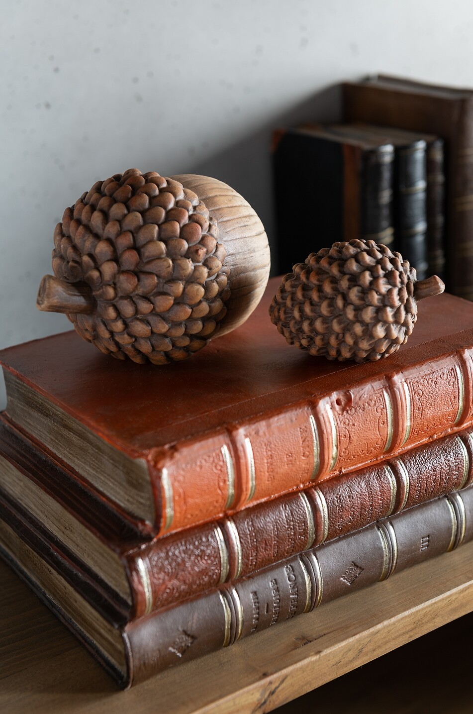 JOLIPA Porte-clés en porcelaine maritime Maison MARRON 2