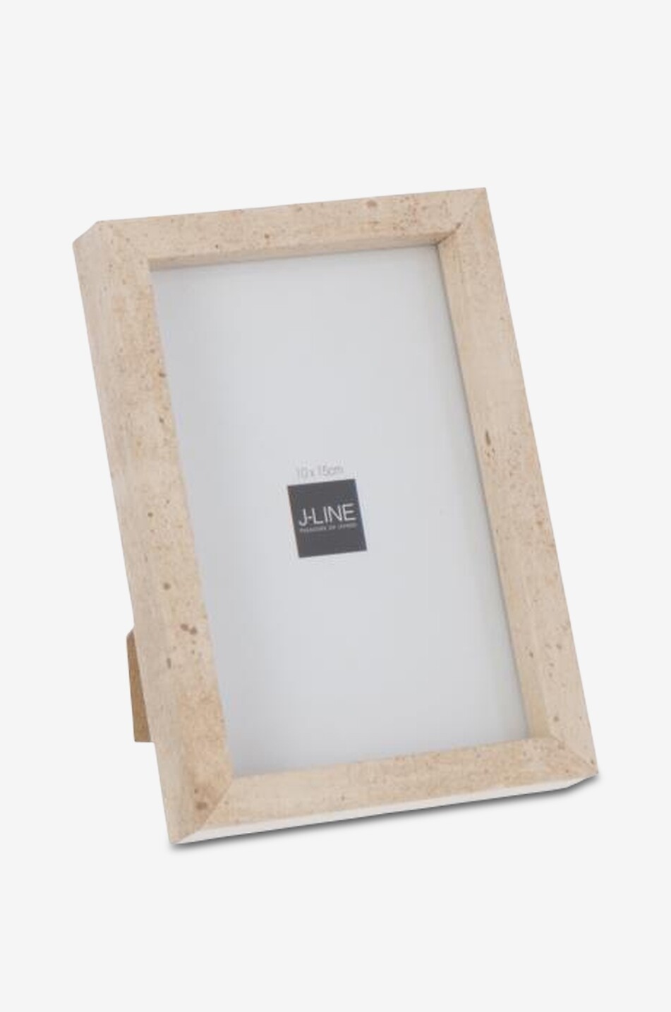 Rechteckiger Bilderrahmen aus naturbelassenem MDF 10x15cm