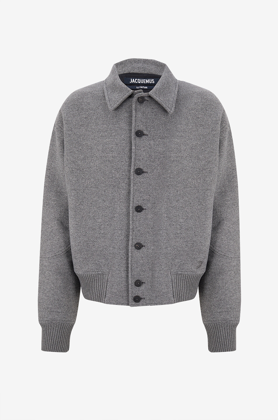 Bomber en laine feutrée Le bomber Feltro