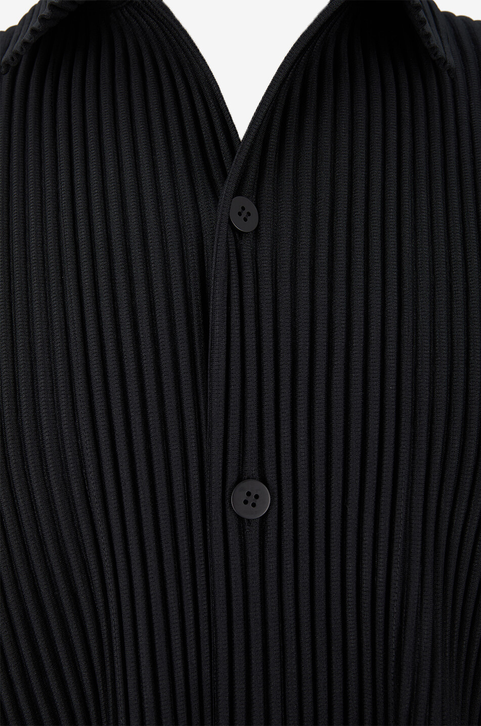 HOMME PLISSÉ ISSEY MIYAKE Plissee-Hemd mit kurzen Ärmeln Monthly Colors Herren SCHWARZ 3