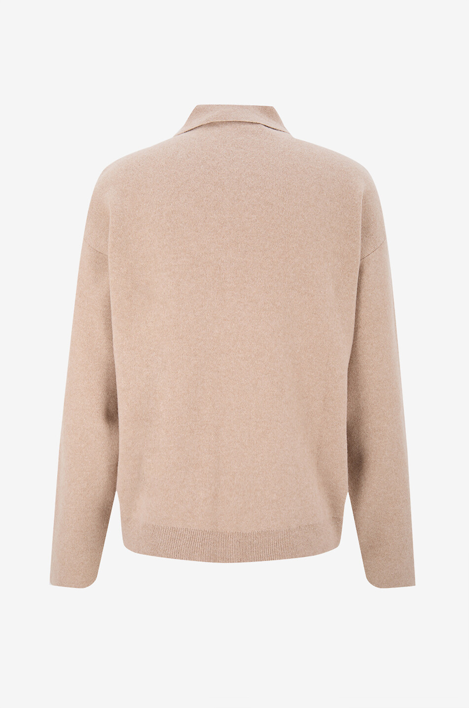 JACQUEMUS Merinowoll- und Kaschmirpolohemd La maille vareuse Pallone Herren BEIGE 2