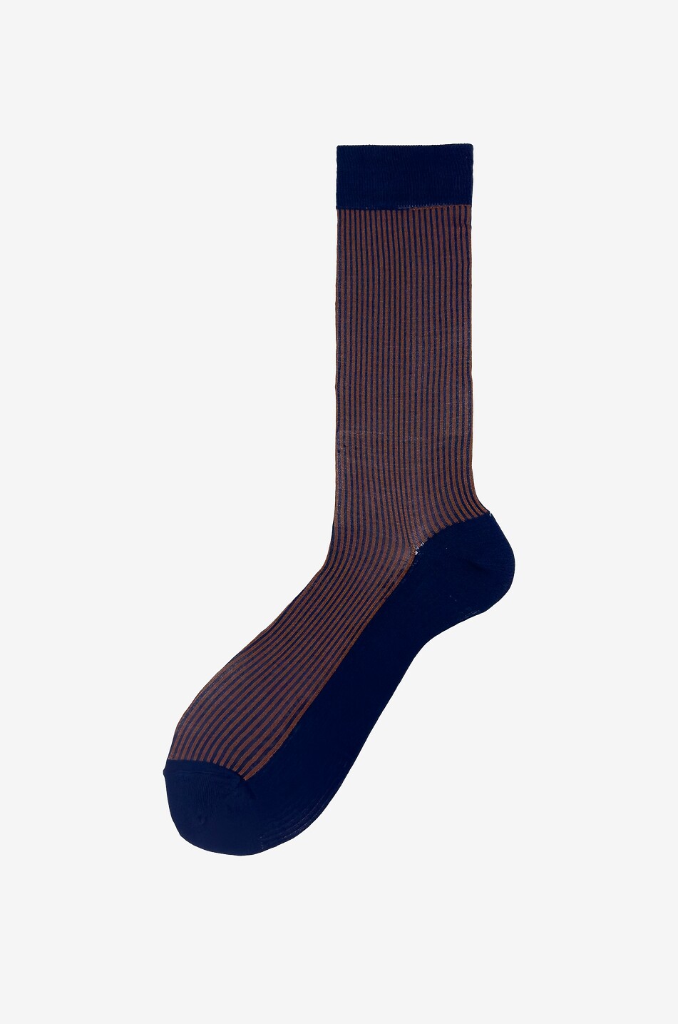 Chaussettes hautes rayées en coton Papiro