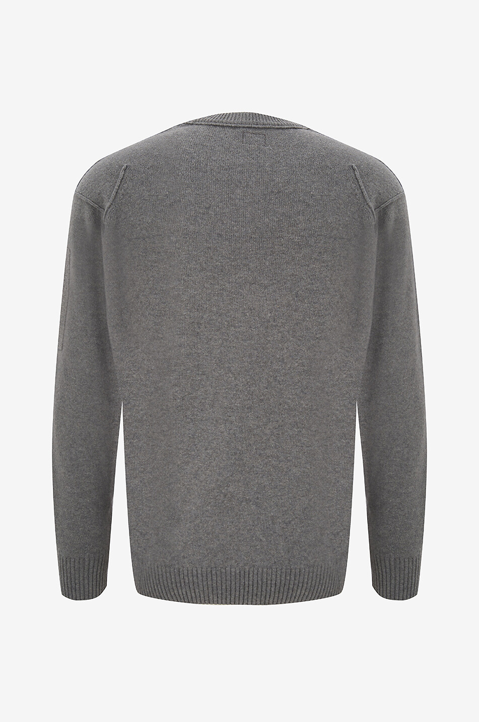 C.P. COMPANY Pull à col rond en laine mélangée Goggle Homme GRIS 2