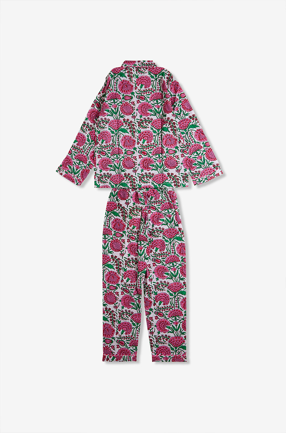 STUDIO BRAI Kids printed cotton Kiki pyjama Unisex PINK 2