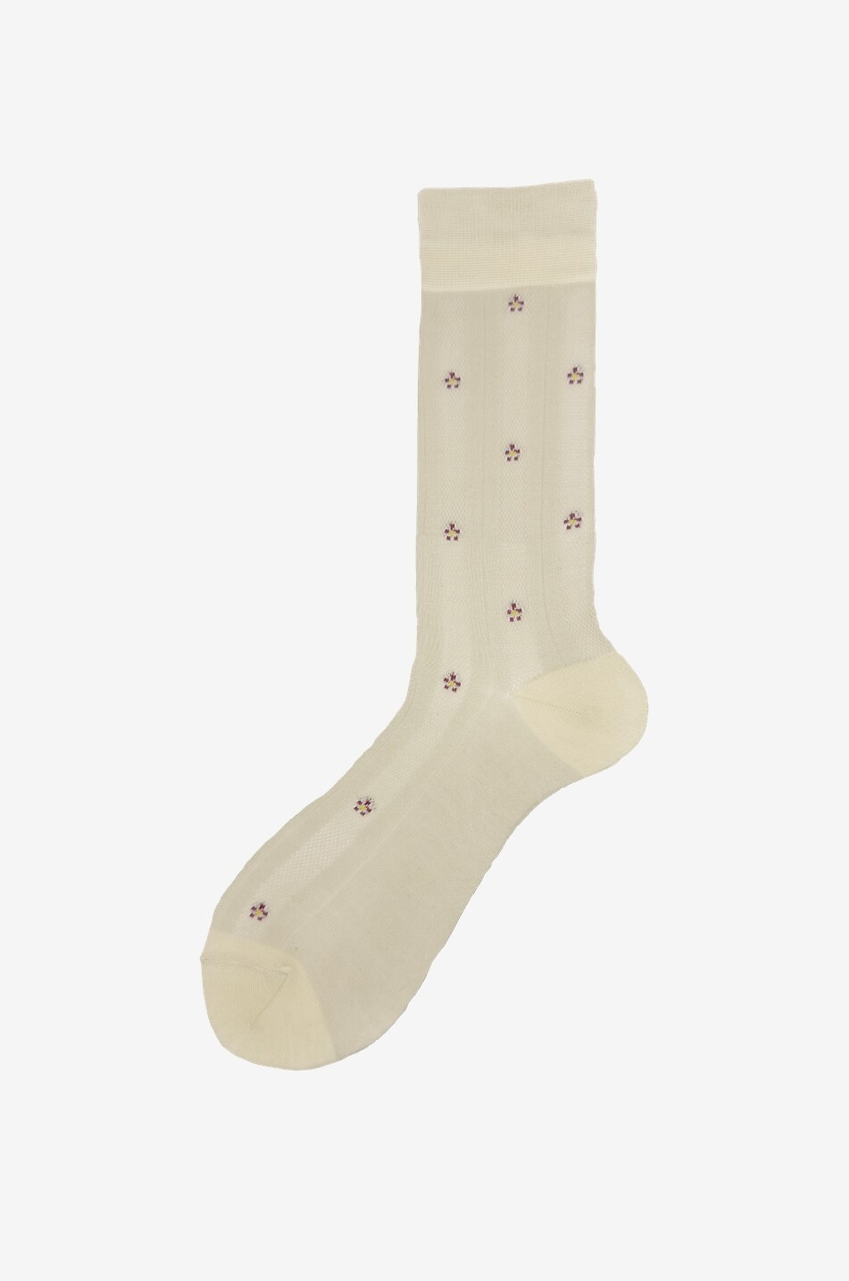Rami floral embroidered cotton socks