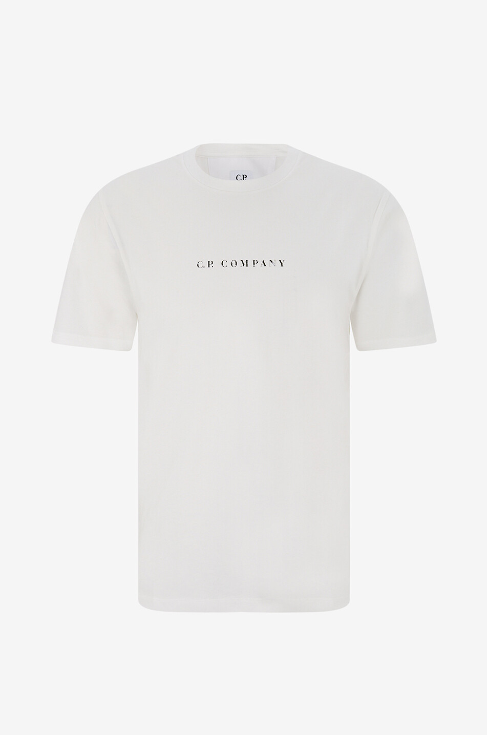 Round-neck cotton jersey T-shirt with logo