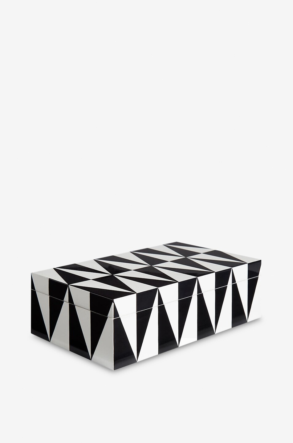 JONATHAN ADLER Rectangular geometric pattern storage box Home MULTI COLOURED 2