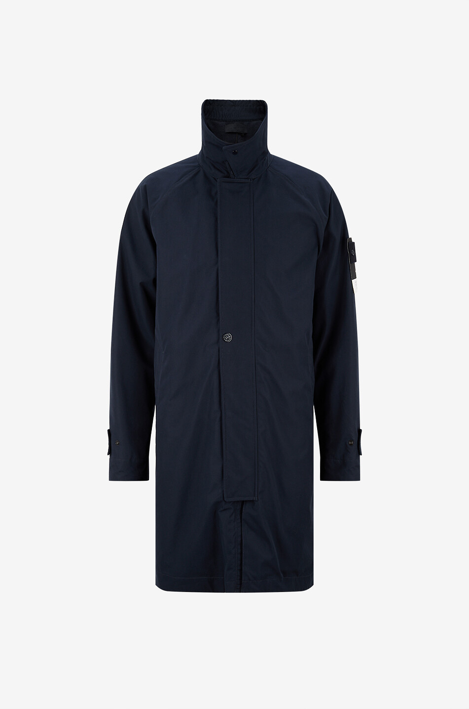 STONE ISLAND Mantel aus Baumwolle 710018 Weatherproof Canvas_Stone Island Gost Herren DUNKELBLAU 1