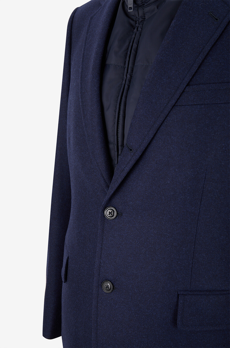 FAY Blazer aus Wolle und Steppweste Herren DUNKELBLAU 3