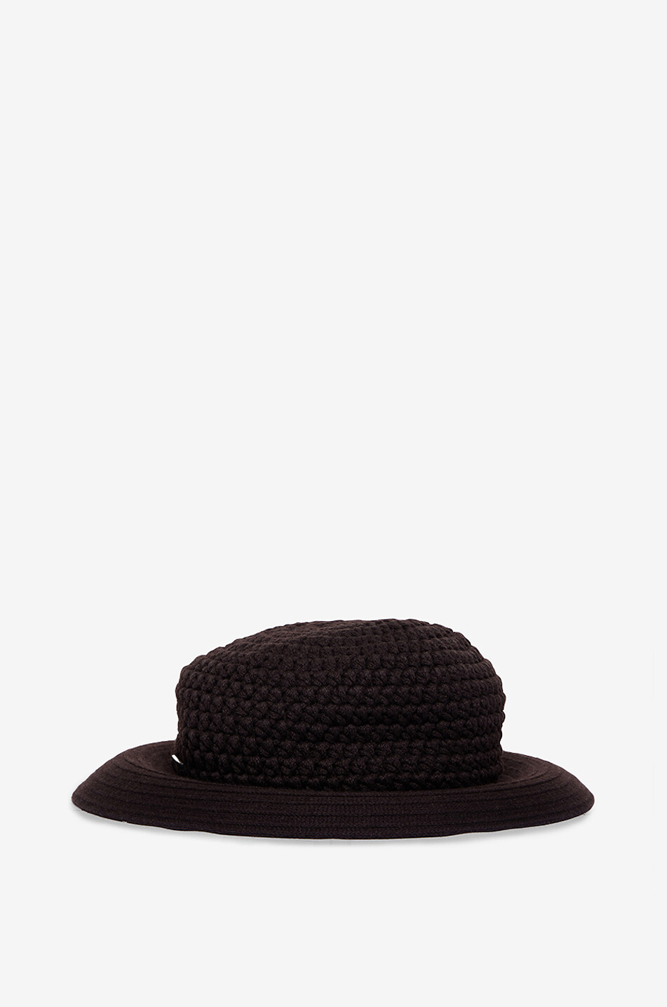 Chapeau cloche en maille de cachemire Luna