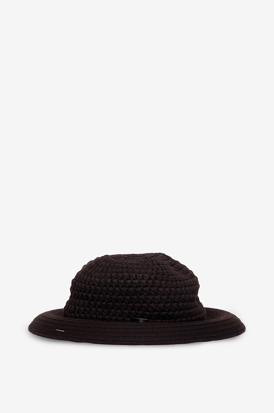 FEDELI Chapeau cloche en maille de cachemire Luna Femme MARRON FONCÉ 2