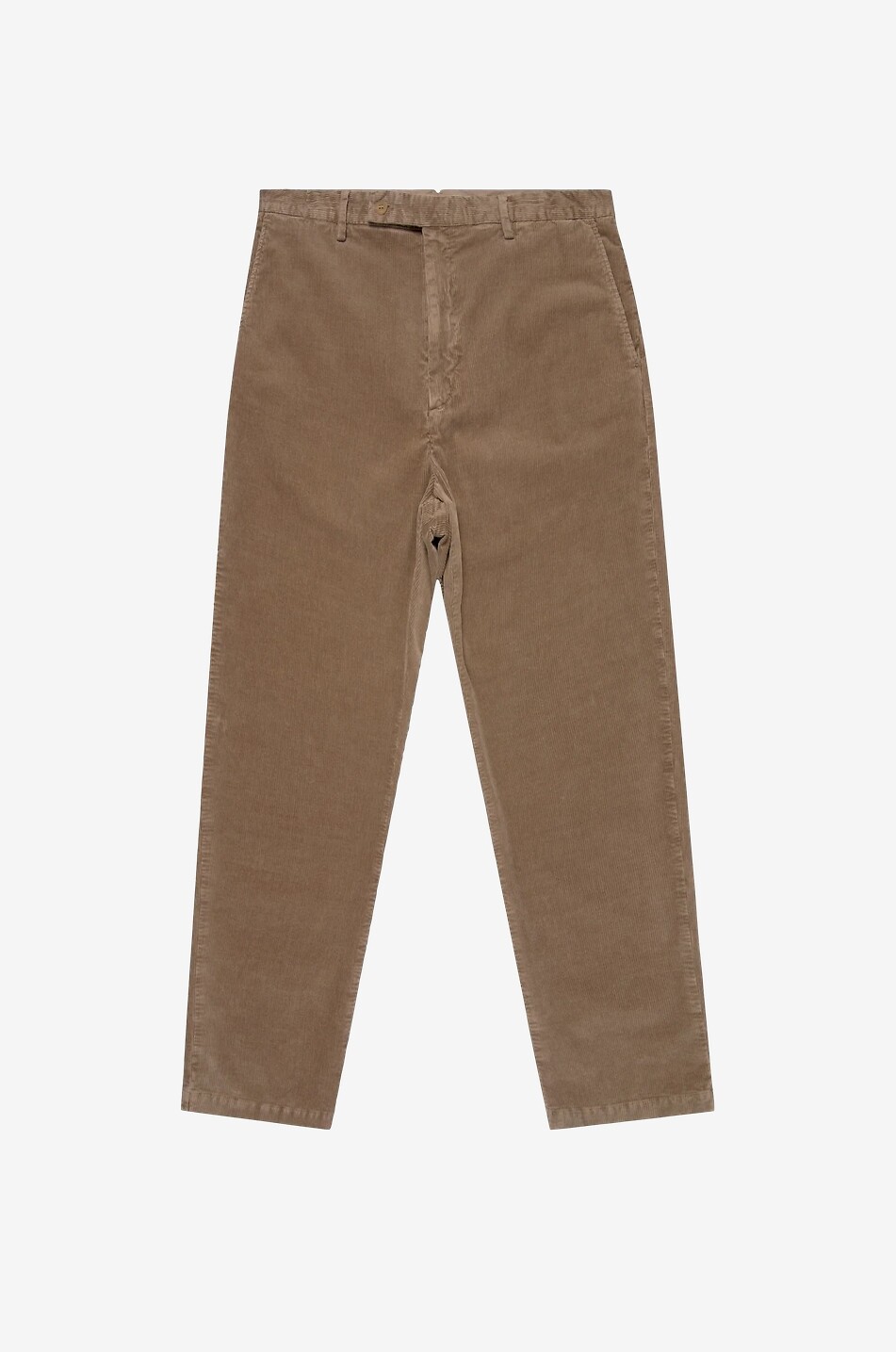 SUNSPEL Straight-leg cotton stretch corduroy trousers Men BROWN 1