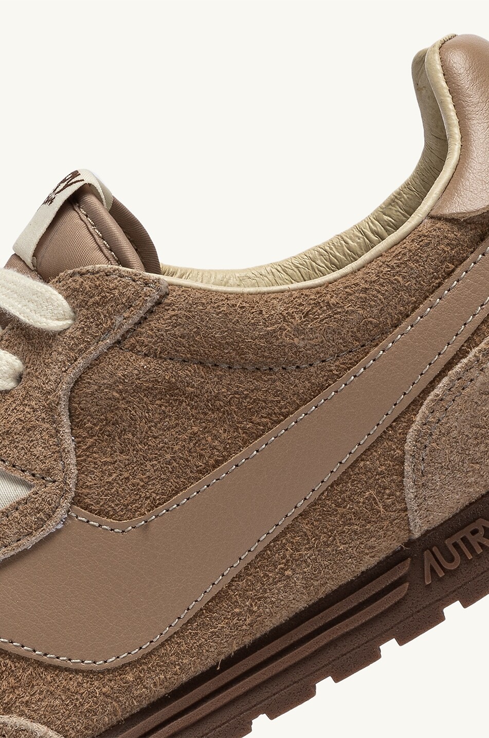 AUTRY Niedrige Wildleder-Schnürsneakers Windspin Herren BEIGE 5